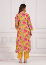 Load image into Gallery viewer, Yellow Modal Silk Two Piece Set
