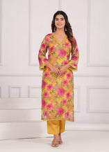 Load image into Gallery viewer, Yellow Modal Silk Two Piece Set
