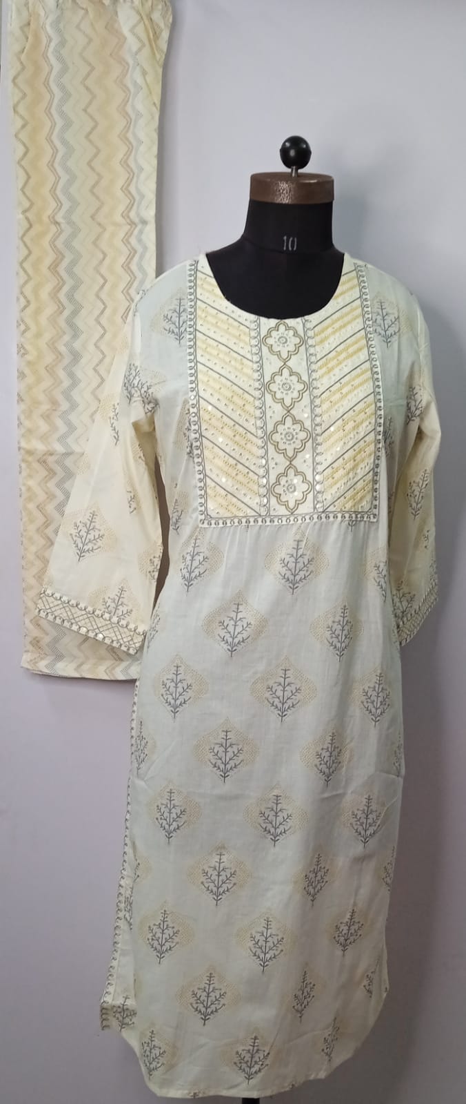 Cotton Kurti Set