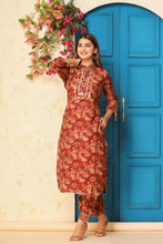 Load image into Gallery viewer, Modal Silk Kurti With Patiala Pant
