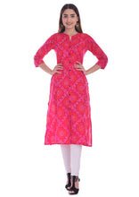 Load image into Gallery viewer, Rani Cambric Cotton Kurti
