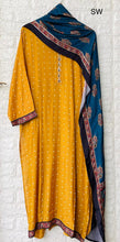 Load image into Gallery viewer, Yellow Muslin Semi Stitched
