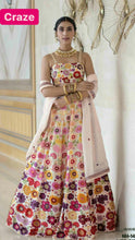 Load image into Gallery viewer, Designer Print Floral Lehenga
