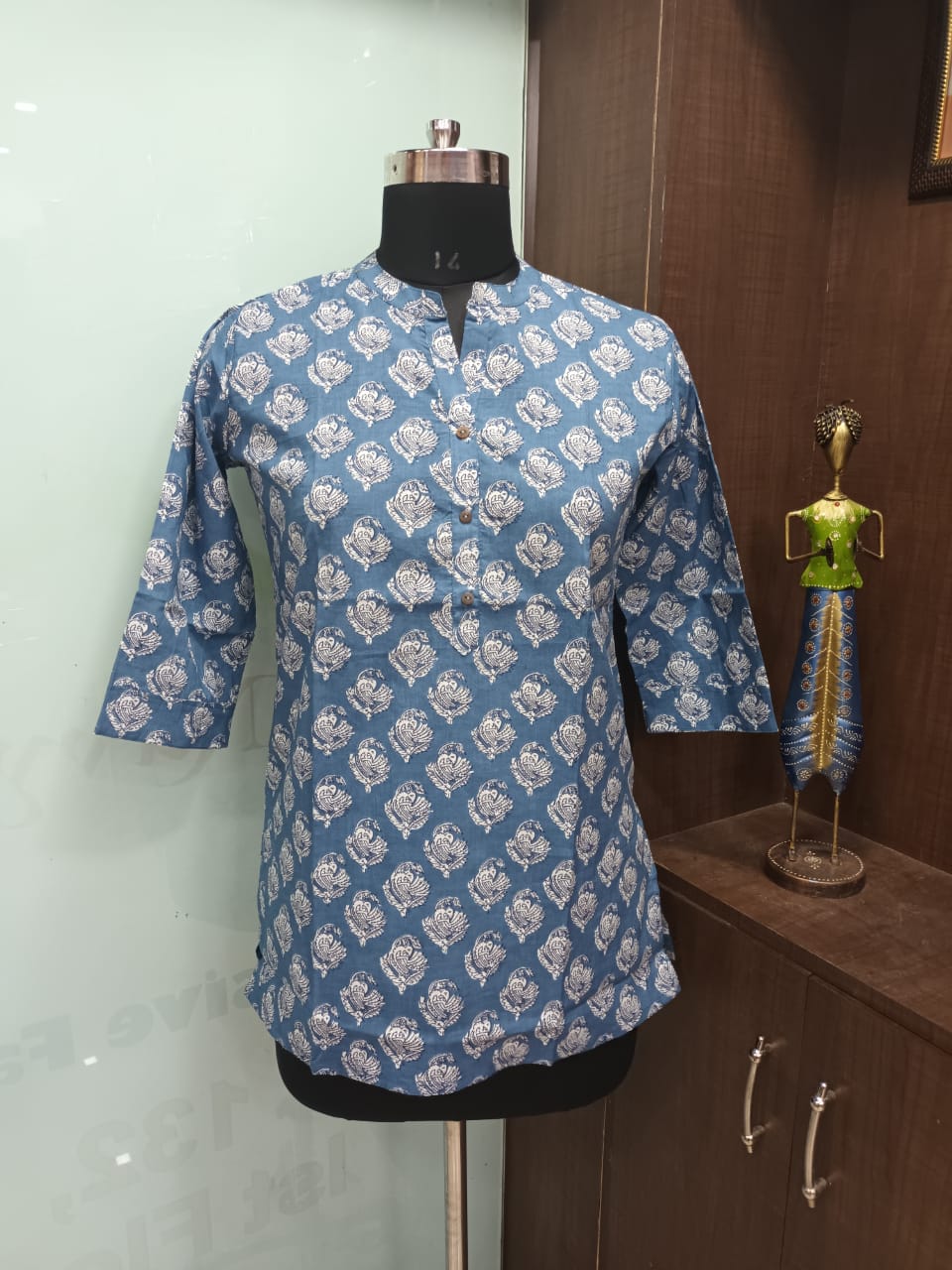 Printed Short Kurti