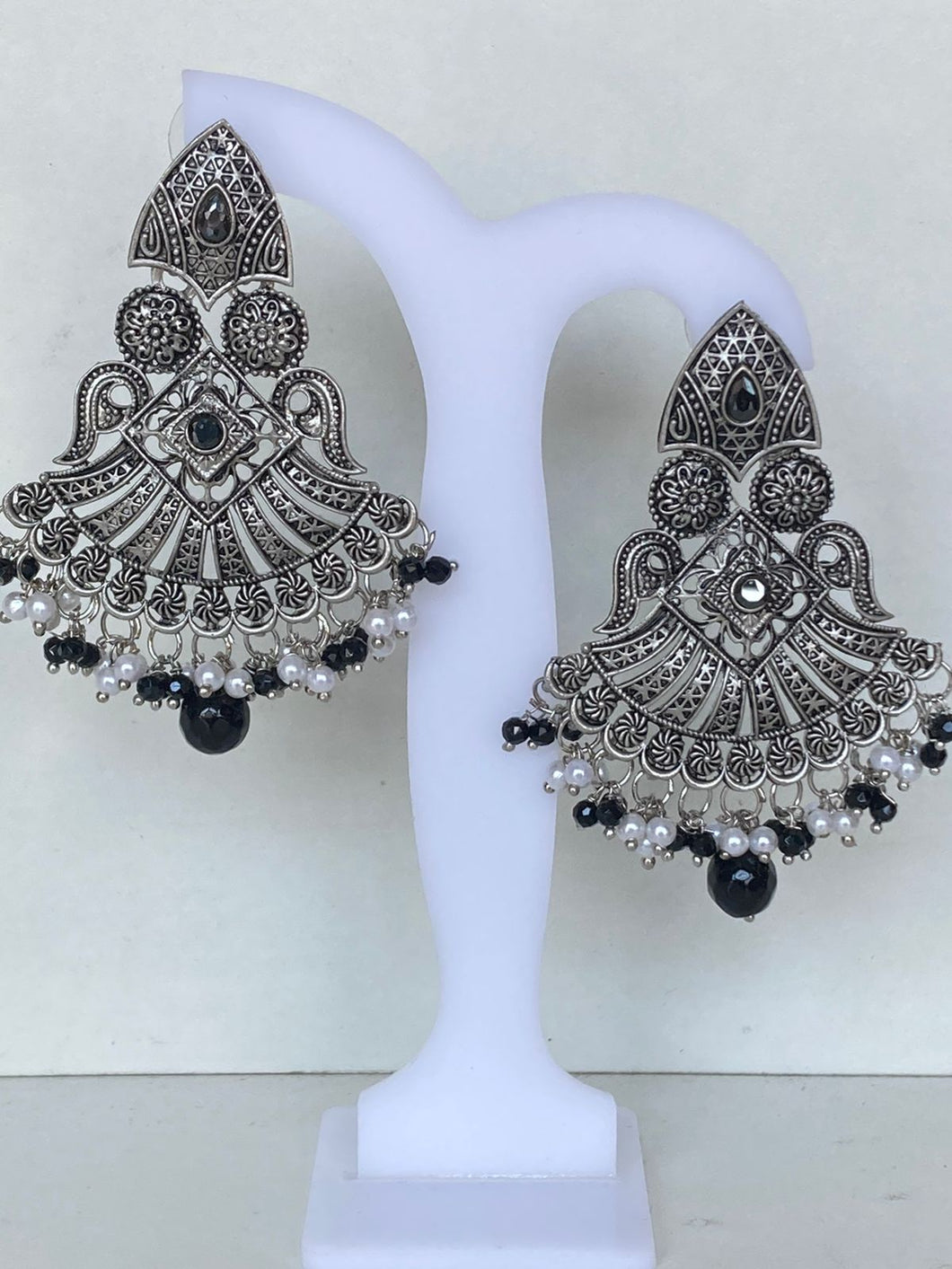 Oxidized Earrings