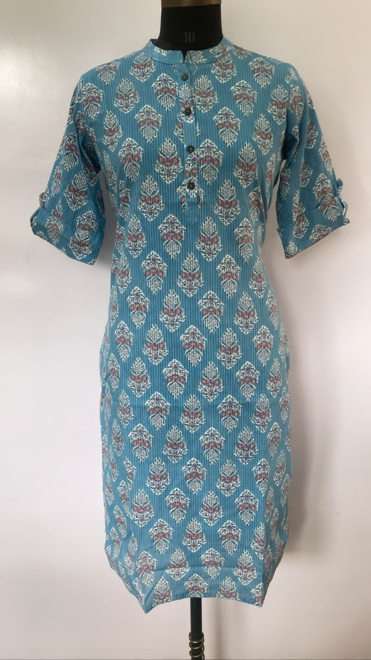 Printed Cotton Kurti