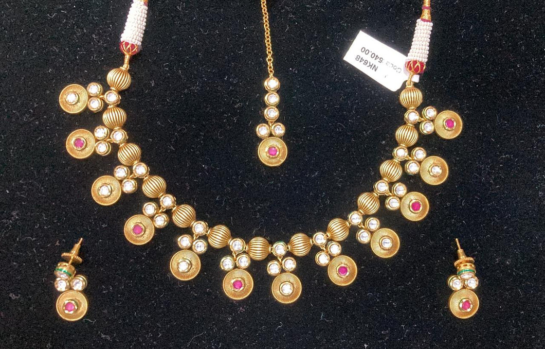 Jewellery Full Set with Maang Tikka