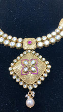 Load image into Gallery viewer, Kundan Jewelry Full Set
