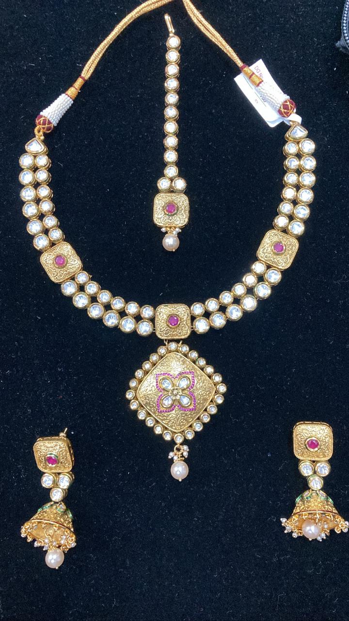 Kundan Jewelry Full Set